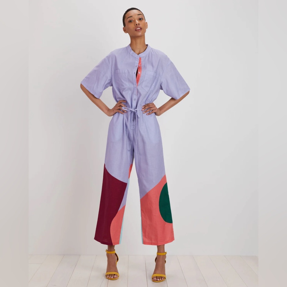 The Kit. - Issa Jumpsuit | Lilac Cut Paper